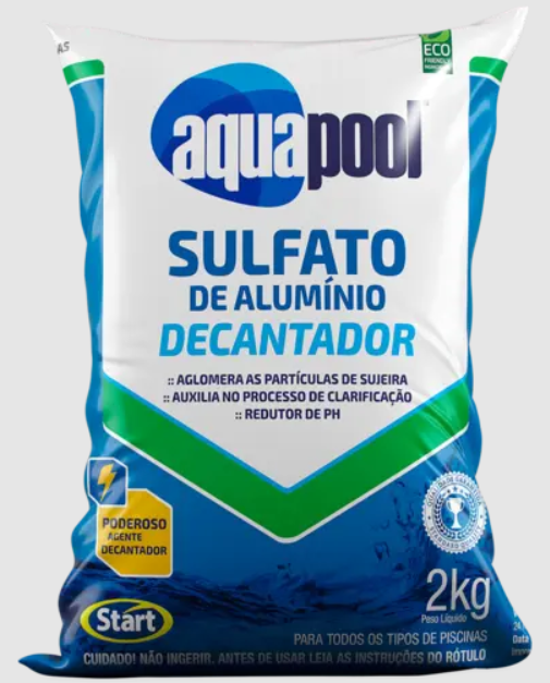 AQUAPOOL Sulfato DE Alumínio Decantador Granulado