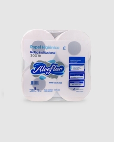  Papel Higiênico Rolão 300m Alveflor 